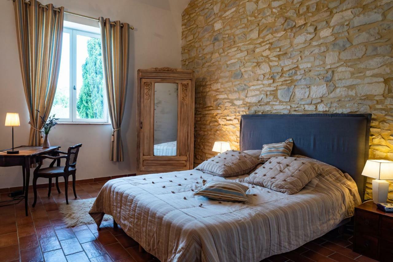 Bed and Breakfast Mas De L'Arrivette Saint-Geniès-de-Comolas Exteriér fotografie